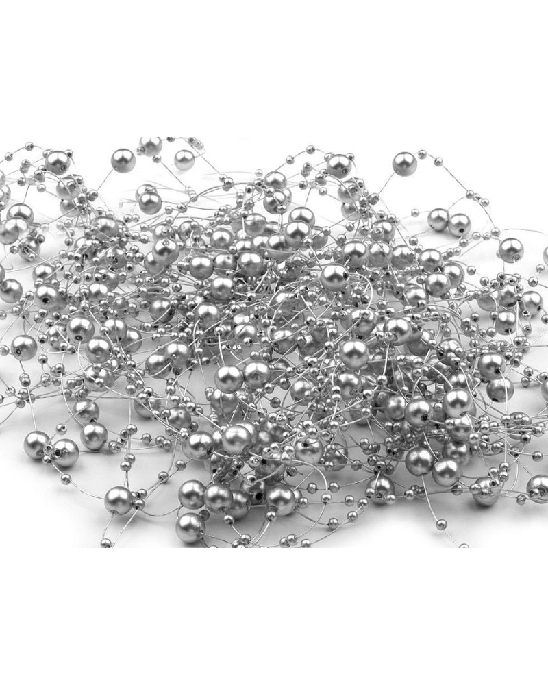 Ghirlandă decorativă perle, Ø7 mm, lungime 130 cm | Mimib Ghirlandă decorativă perle, Ø7 mm, lungime 130 cm | Mimib