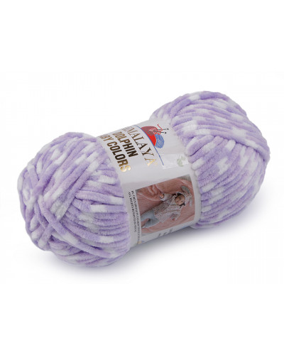 Fir de tricotat plușat Dolphin Baby Colors 100 g | Mimib