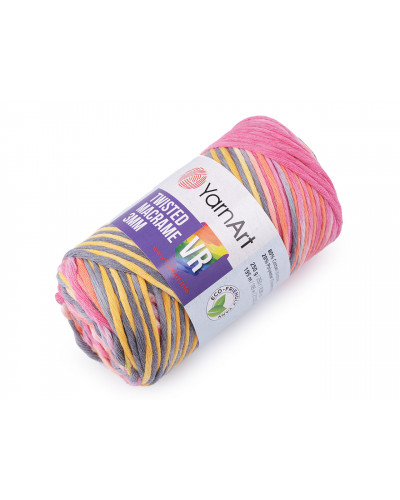 Fire de tricotat Twisted Macrame 250 g | Mimib