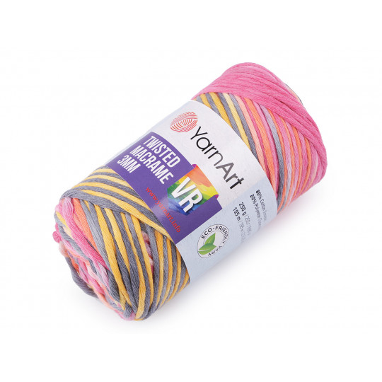 Fire de tricotat Twisted Macrame 250 g | Mimib