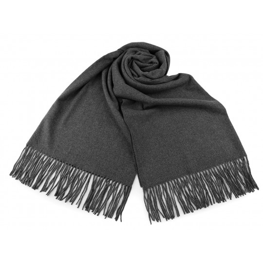 Şal / pled cu franjuri 65x190 cm | Mimib