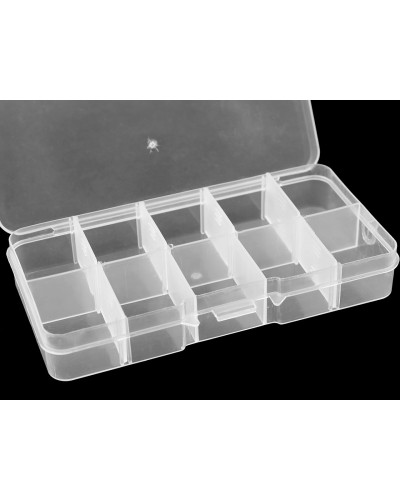 Cutie / organizator din plastic 6,8x12,7x2,2 cm | Mimib