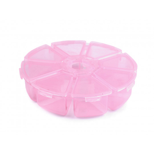 Cutie / organizator din plastic Ø10 cm | Mimib