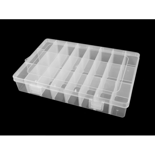 Cutie / organizator din plastic 13x19,5x3,6 cm | Mimib