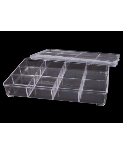 Cutieb / organizator din plastic 15x23x3,4 cm | Mimib