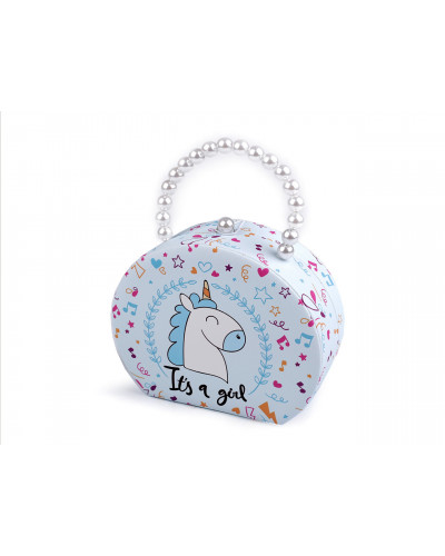 Cutie de bijuterii unicorn 15,5x19x7,5 cm | Mimib