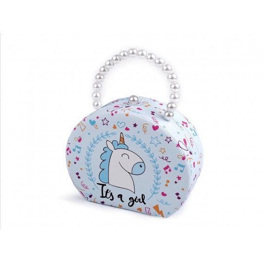 Cutie de bijuterii unicorn 15,5x19x7,5 cm | Mimib