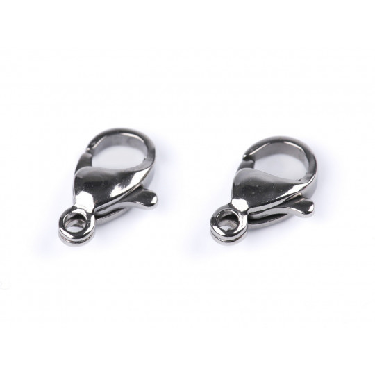 Închizătoare carabină / lobster oțel inoxidabil 6x10 mm | Mimib