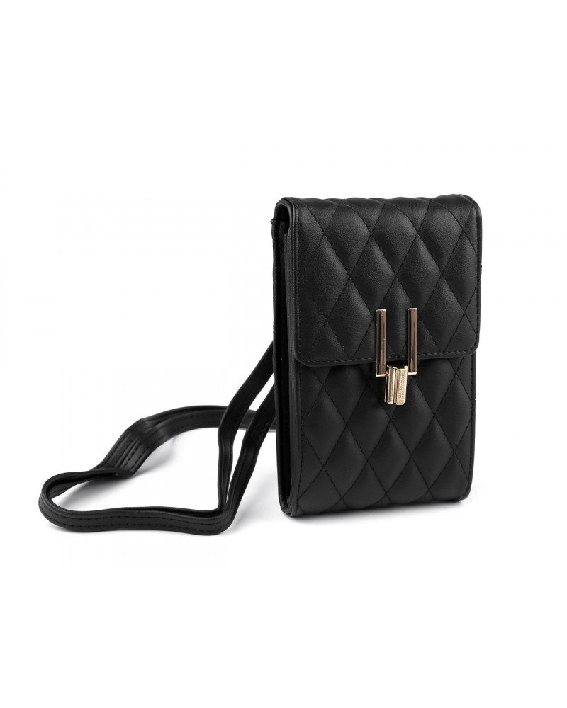 Portofel cu buzunar pentru telefon mobil  Crossbody 11x17 cm | Mimib