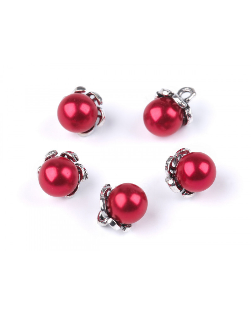 Nasture  / pandantiv perla Ø9 mm | Mimib