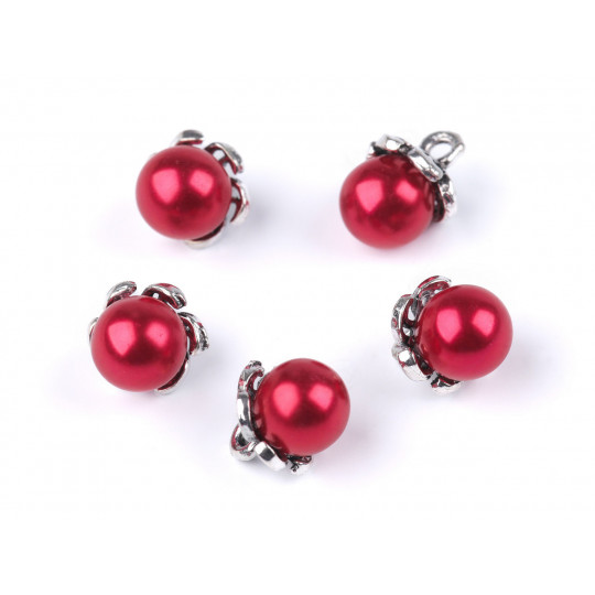 Nasture  / pandantiv perla Ø9 mm | Mimib