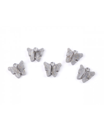 Pandantiv fluture sidef 13x15 mm | Mimib