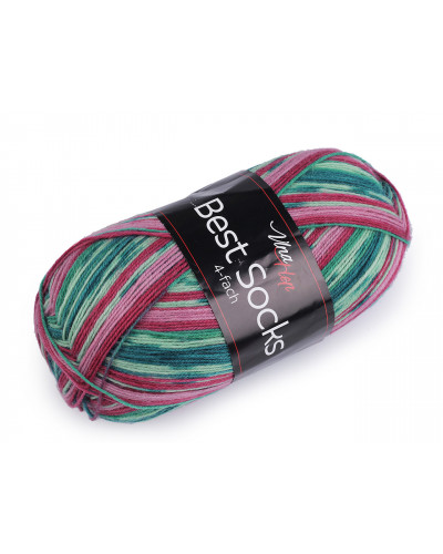 Fire de tricotat Best Socks auto-modelare 100 g | Mimib