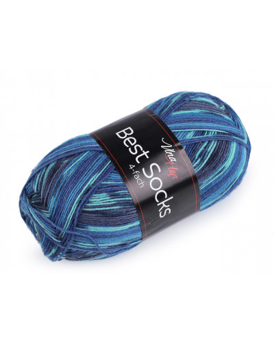 Fire de tricotat Best Socks auto-modelare 100 g | Mimib