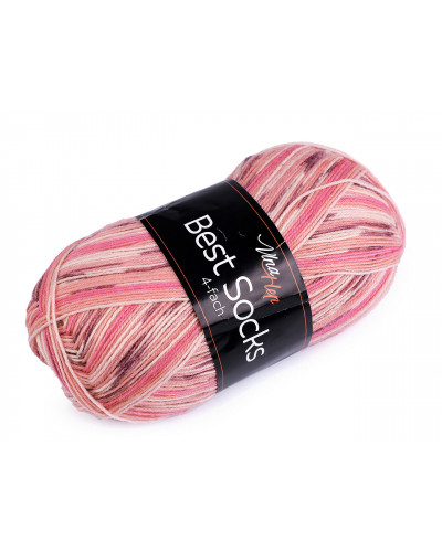 Fire de tricotat Best Socks auto-modelare 100 g | Mimib