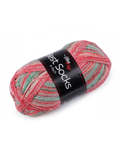 Fire de tricotat Best Socks auto-modelare 100 g | Mimib