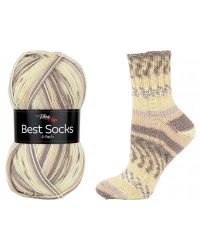 Fire de tricotat Best Socks auto-modelare 100 g | Mimib