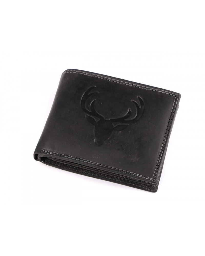 Portofel barbatesc piele 9,5x12 cm | Mimib