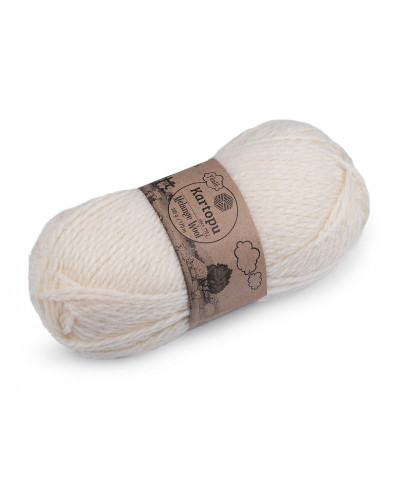 Fire de tricotat Melange Wool 100 g | Mimib