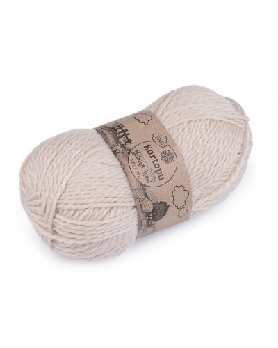 Fire de tricotat Melange Wool 100 g | Mimib