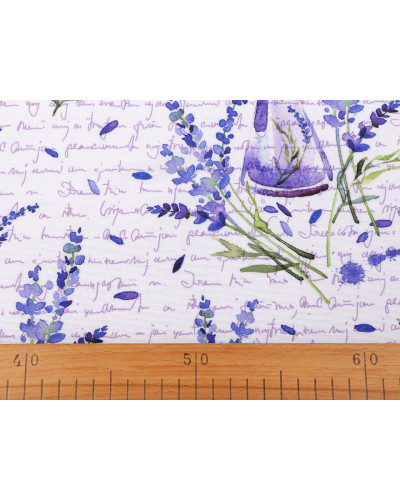 Tesatura decorativa Loneta lavanda | Mimib