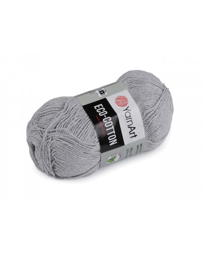 Fire de tricotat Eco-Cotton 100 g | Mimib