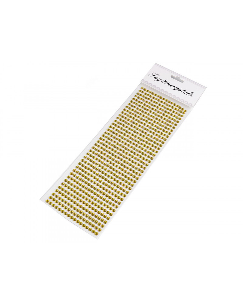 Strasuri din plastic autoadezive Ø5 mm | Mimib