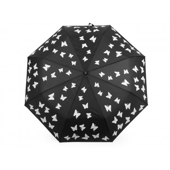 Umbrelă pliabilă pentru femei, fluture magic | Mimib