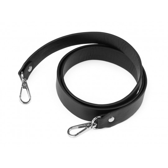 Curea cu carabine pentru geanta de mana, latime 2,4 cm | Mimib