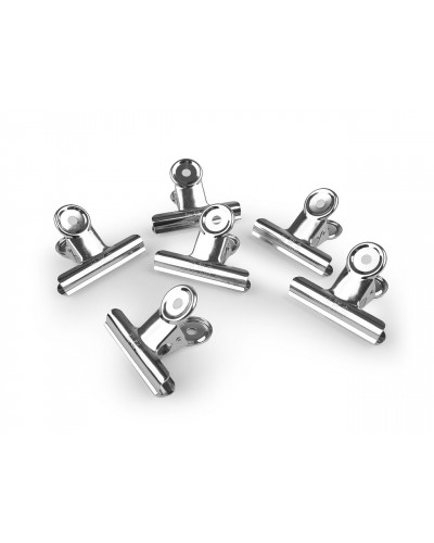 Clips metalic pentru materiale 6,3 cm | Mimib