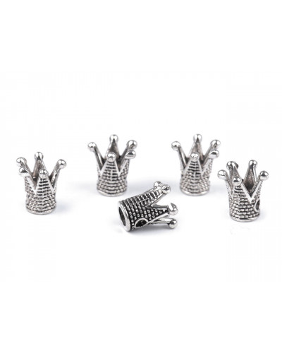 Coronita metalica decorativa pentru cusut 10x10 mm | Mimib