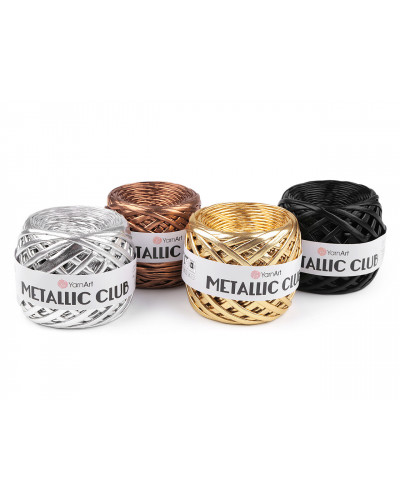 Fire de tricotat Club Metallic 180 g | Mimib