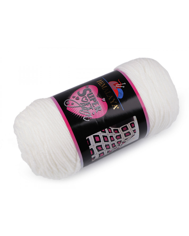 Fire de tricotat Super Soft Yarn 200 g | Mimib