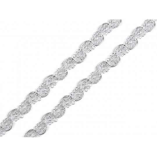 Galon decorativ cu fir metalic | Mimib