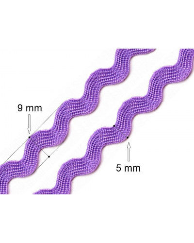 Bandă zig-zag, lățime 5 mm | Mimib