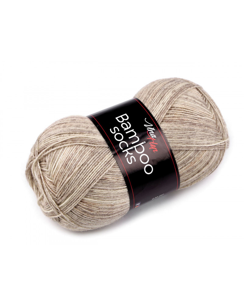 Fire de tricotat Bamboo Socks 100 g | Mimib