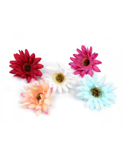 Gerbera artificiala Ø6,5 cm | Mimib