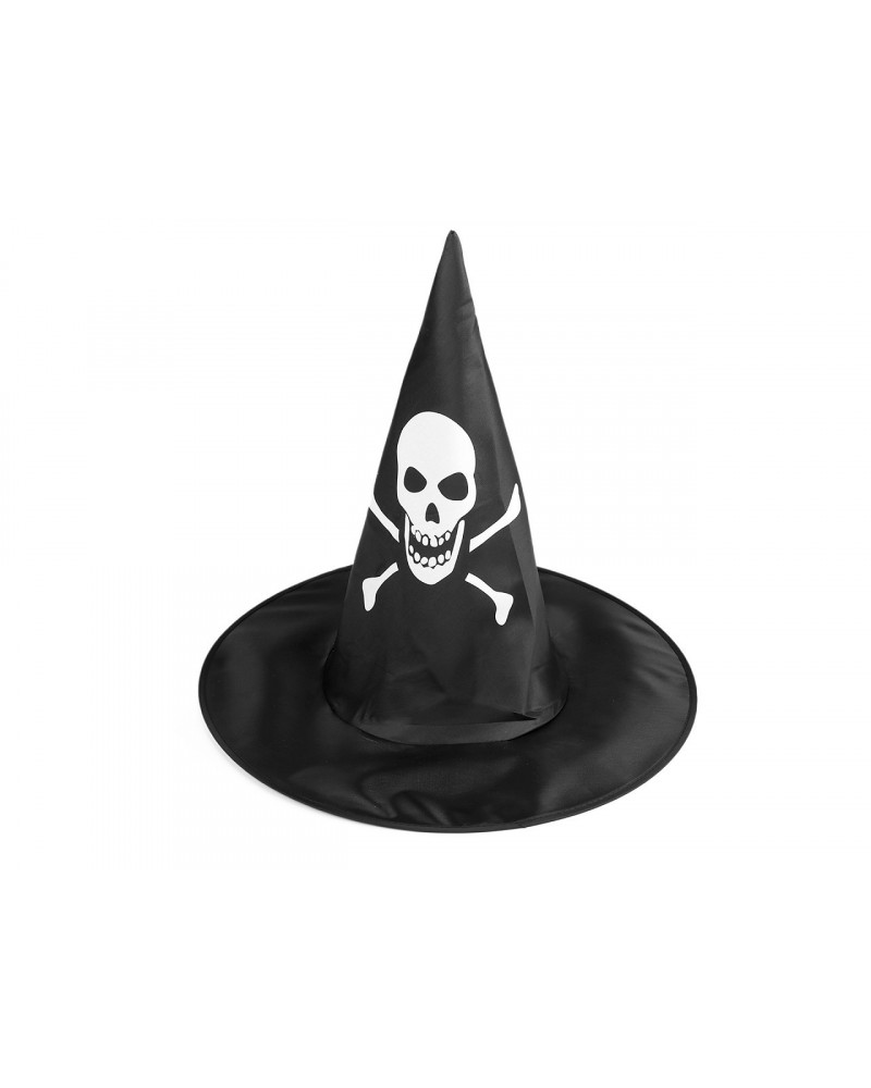 Pălărie de vrăjitoare, pânză de păianjen, craniu, liliac | Mimib