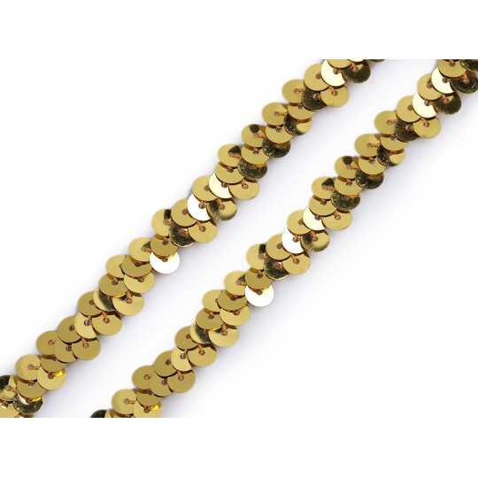 Galon elastic cu paiete 10 mm | Mimib