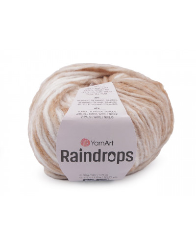 Fire de tricotat Raindrops 50 g | Mimib