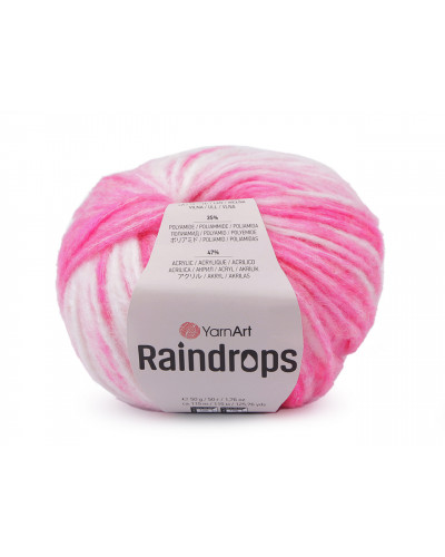 Fire de tricotat Raindrops 50 g | Mimib