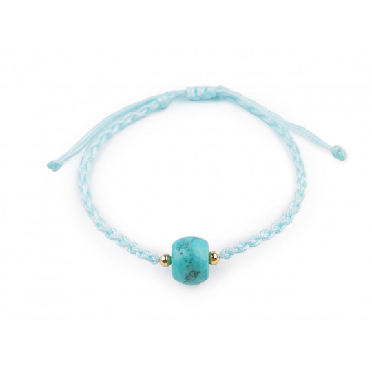 Bratara Shamballa cu margea de sticla | Mimib