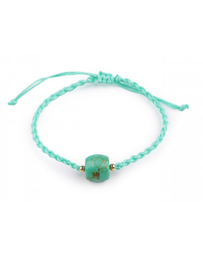 Bratara Shamballa cu margea de sticla | Mimib