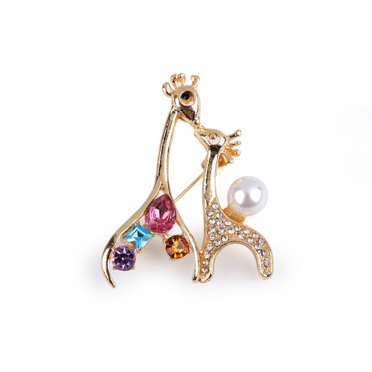 Broșă iepure, oaie, girafă, vulpe | Mimib