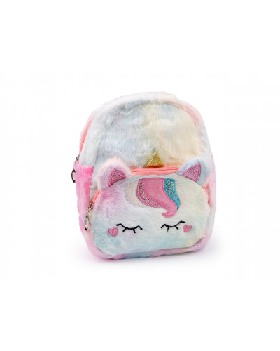 Rucsac copii unicorn plus 23x24 cm | Mimib