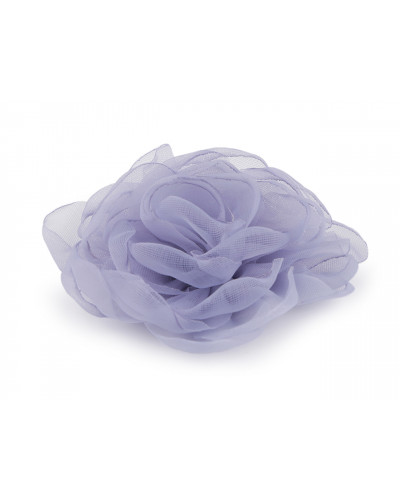 Floare de trandafir din organza Ø8 cm | Mimib