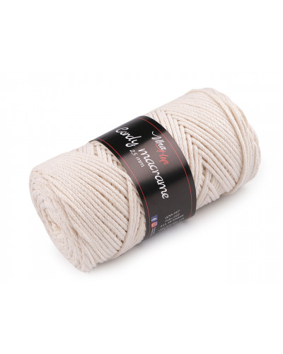 Fire de tricotat Cordy Macrame 250 g | Mimib