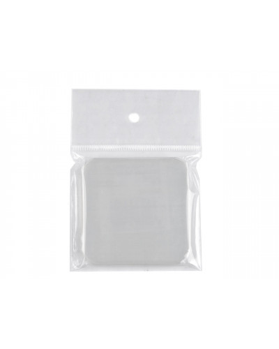 Autocolant față-verso nano transparent 5,8x5,8 cm | Mimib