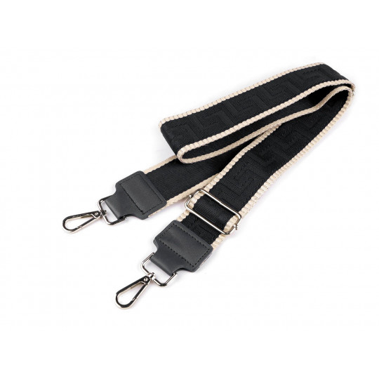 Curea textila cu carabine pentru geanta latime 5 cm | Mimib