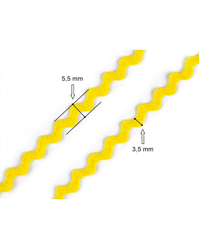 Bandă zig-zag 3,5 mm | Mimib